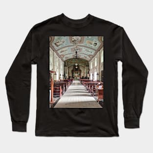 Parroquia de San Pedro Apóstol, Loboc, Bohol, Philippines Long Sleeve T-Shirt